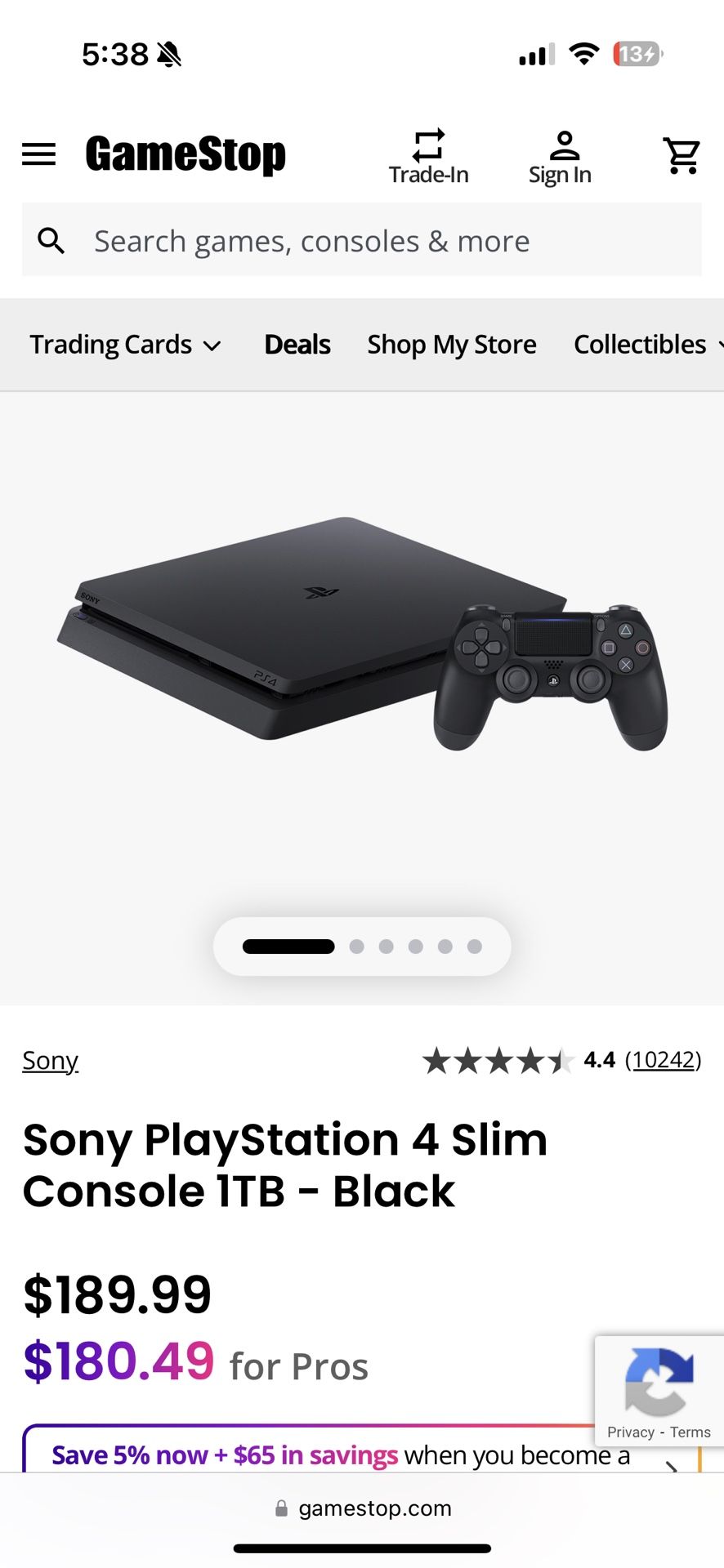 PS4 1TB Runs like NEW / 2 controllers + RDR2