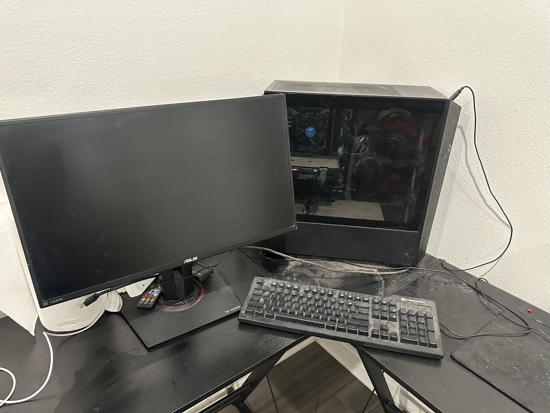 Gaming Pc And Monitor