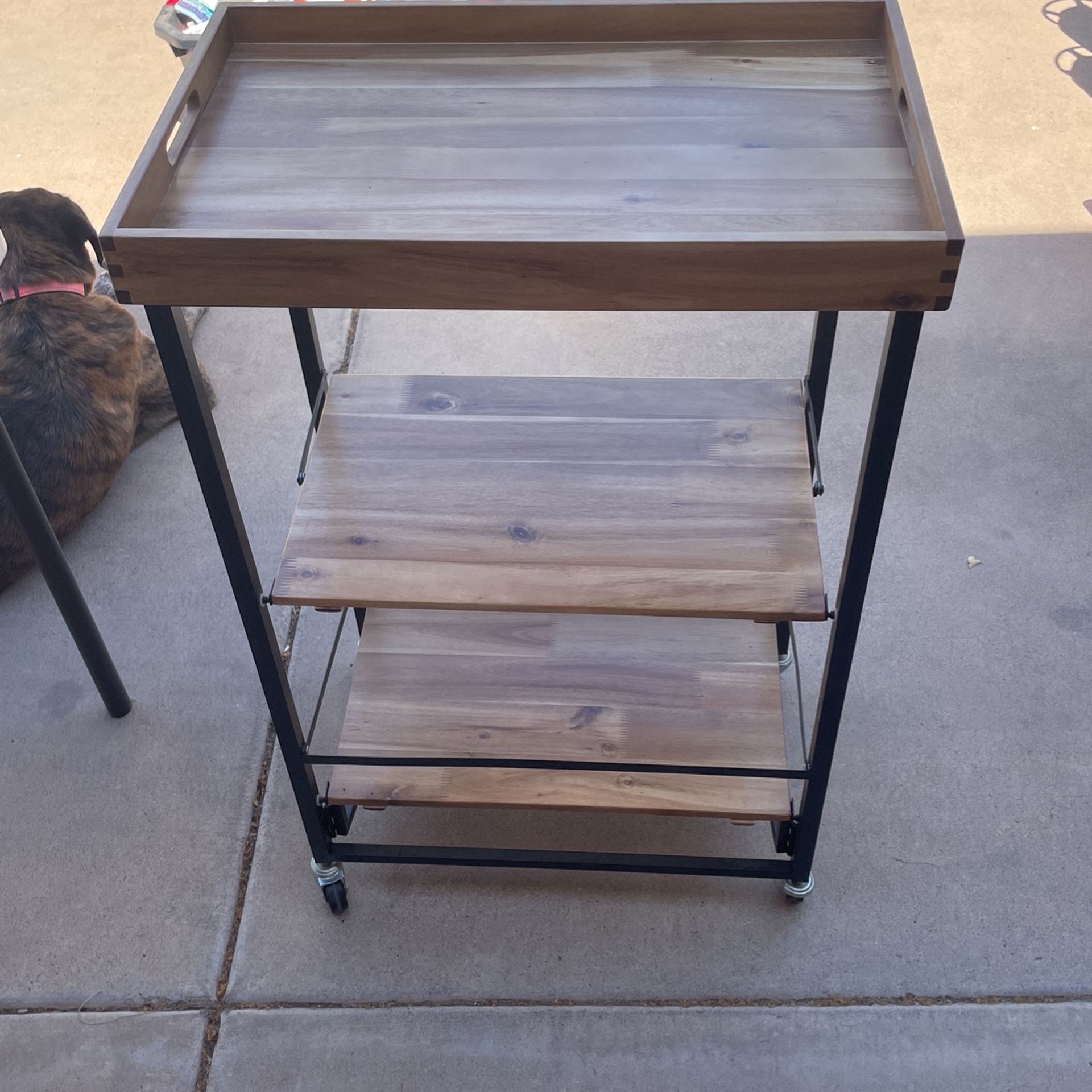 Wooden Serving Tray/Table