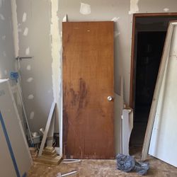 Free Hollow Door With Frame