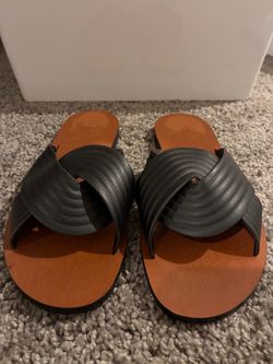 H&M black flag sandals - sz 6
