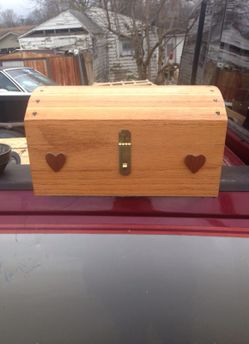 Nice solid oak chest