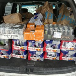 Red Bulls & Monsters For Sale NEED SOLD TODAY