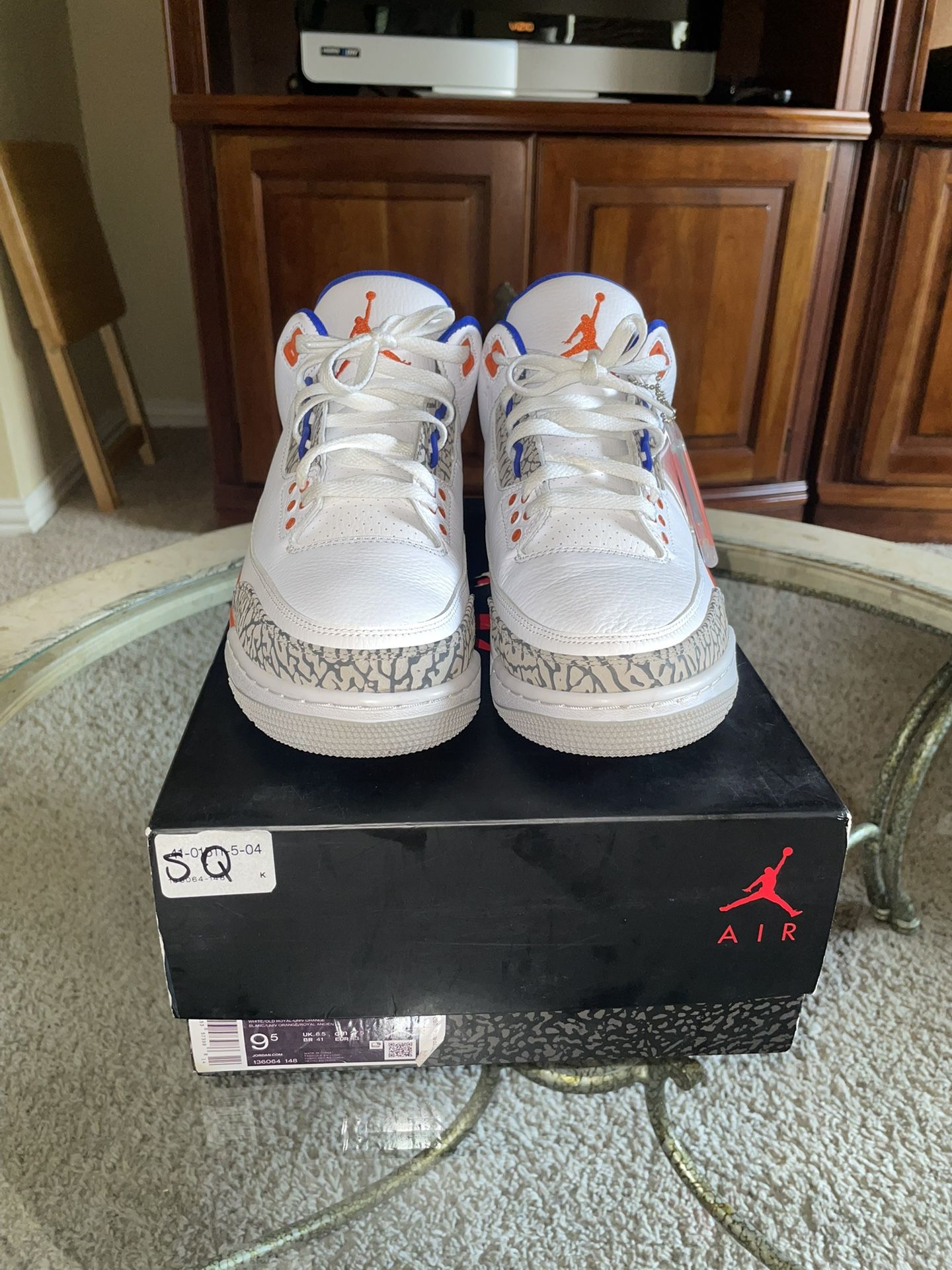 Jordan Retro 3 Knicks