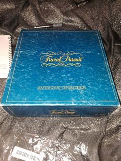 TRIVIAL PURSUIT  (MASTER GAME-GENIUS EDITION