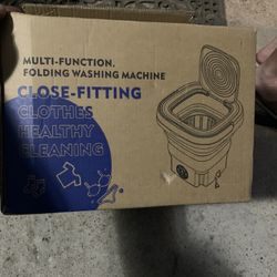 Multifunction Folding mini washing machine $50