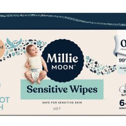 Millie Moon Sensitive Wipes - 648 Count