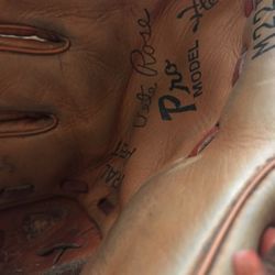 Pete Rose pro model M 22T  baseball glove