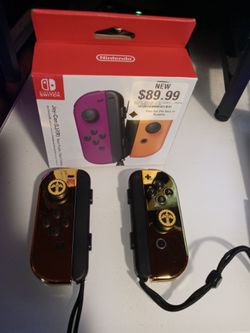 Custom Official Gold Switch 1 Joycons
