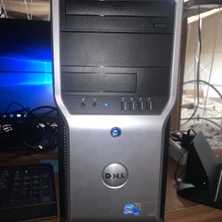 Dell Precision T1500 Intel i5 2.67GHZ 8GB RAM 250HDD Desktop Computer