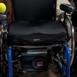 Electric Mobility Wheelchair With Extra Set Of Wheels 