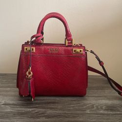 Red Guess Purse 