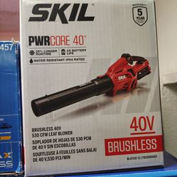 Skil 40v blower kit with battery and charger