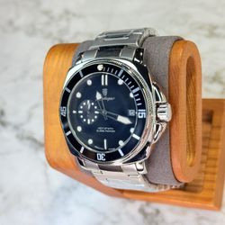 Watch New AquaBlack Stainless Steel Phantom Edition Reloj