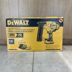 DEWALT DCN680D1 18 GA BRAD NAILER KIT
