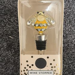 Decorative Bee Wine Stopper (Brand New Gift Item)