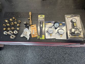 Air compressor items regulators fittings gauges fittings Chevy Dodge Gm Buick ford mopar Pontiac snap on matco mac Craftsman