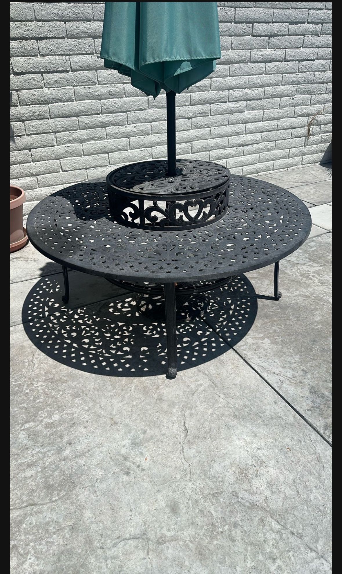 Wrought Iron Table