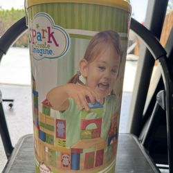 Kids Toys Wood Building Blocks 