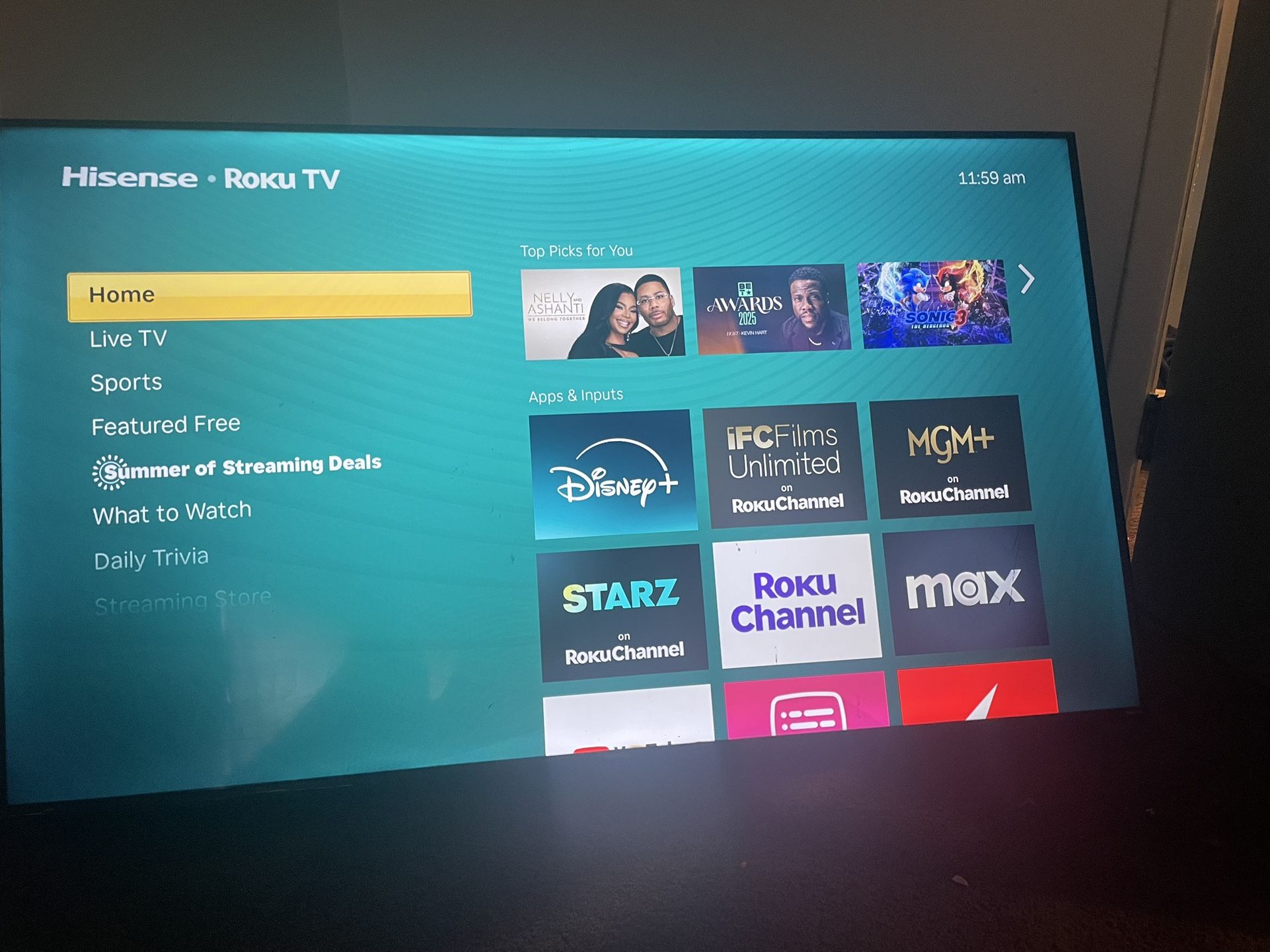 Hisense smart tv 60 Inch