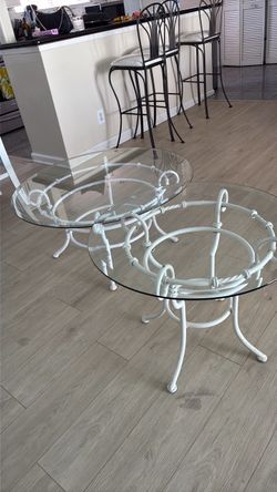 2 tables for  $60. end table and coffee table
