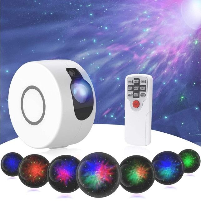 Star Night Light Projector, Upgrade 15 Lighting Modes 7 Effects Galaxy