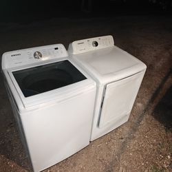 SamSung$ 535 Glass Washer Dryer KING 