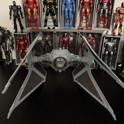 1995 Hasbro Tie Intercetor space ship toy