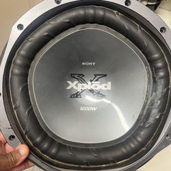 12 Inch Sony Xplod Subwoofer
