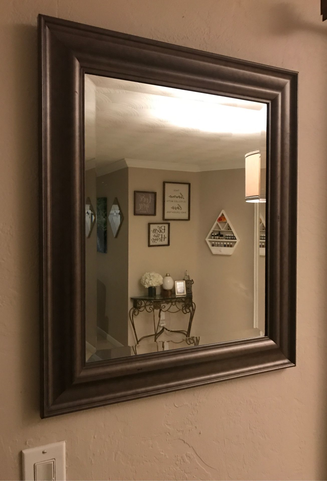 $10 23x25 inch mirror wall decor