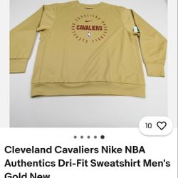 Cleveland Cavalier Nike Authentic Standard Sweatshirt 
