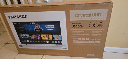 Samsung UN55U8000HF 55" 2026 U8000H Model New and Sealed in Box