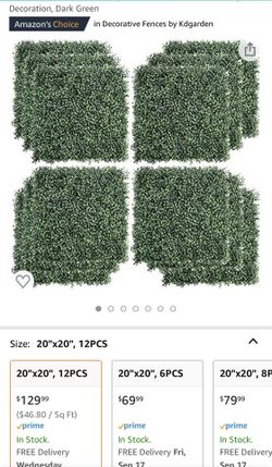 Decorating Green Shrubs (2 Boxes)