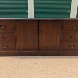 Solid Wood Credenza 