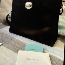 BLACK VINTAGE PURSE TIFFANY 
