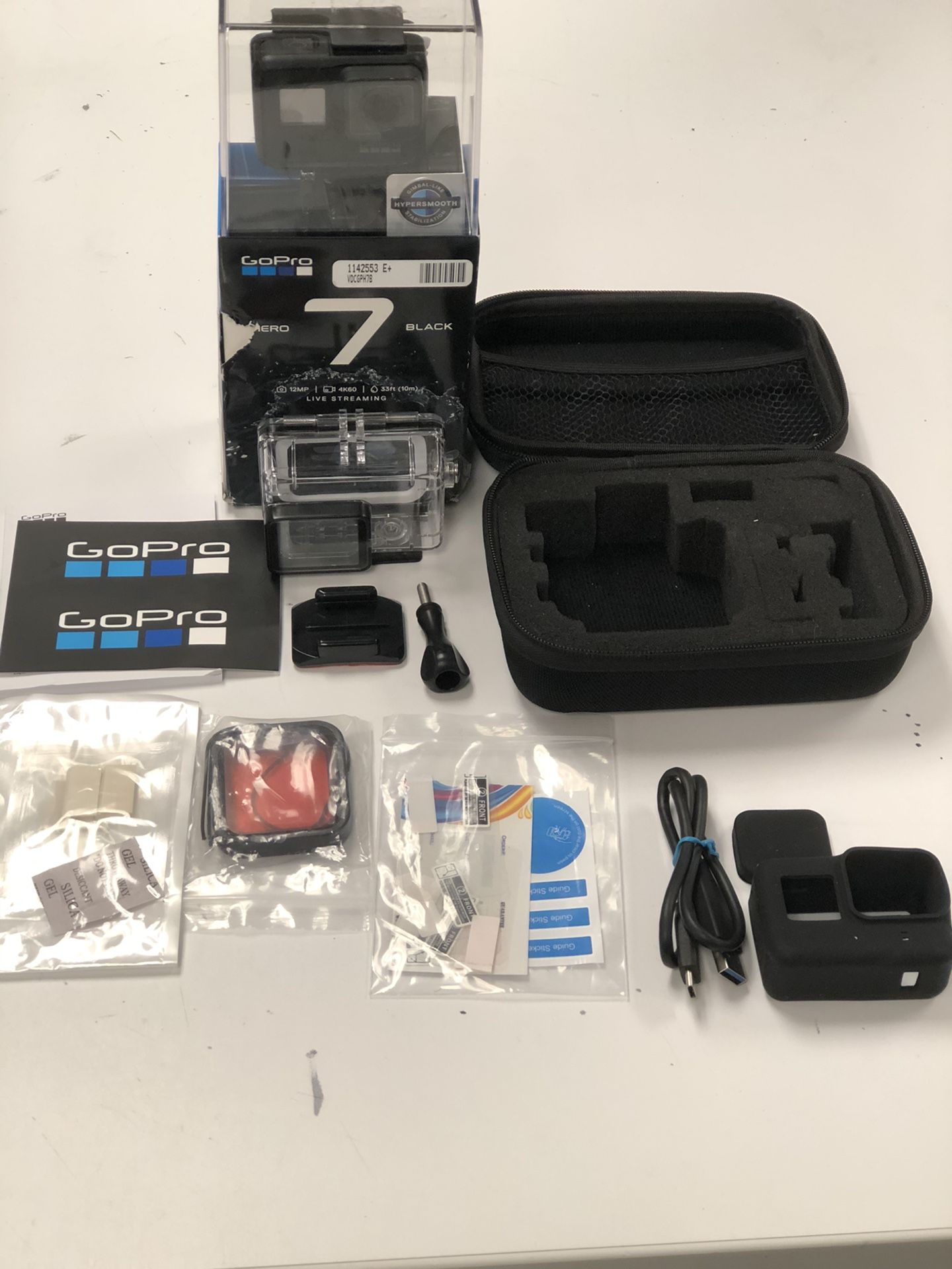 GoPro 7 Black with Accessories! Great Deal and perfect Condition!