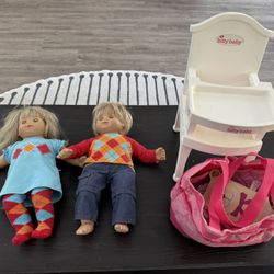 American girl doll / Bitty baby LOT 