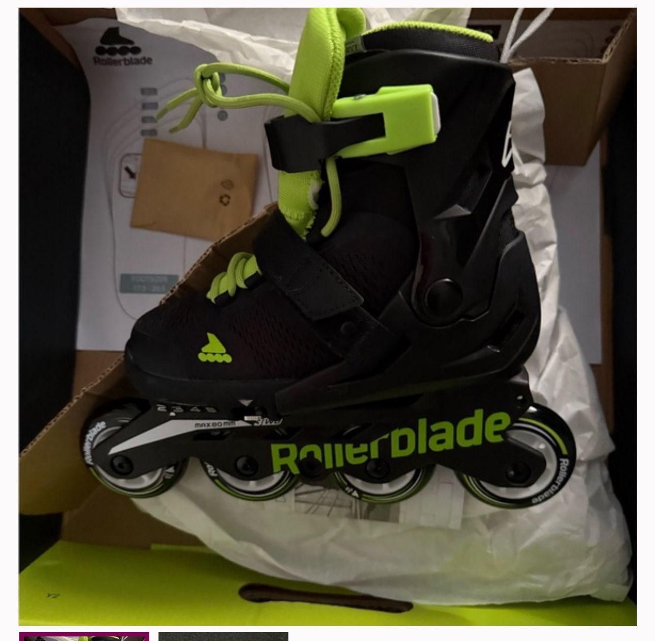 Pre Owned Great Condition Kids Rollerblades