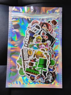 Super Mario Stickers lot of 120