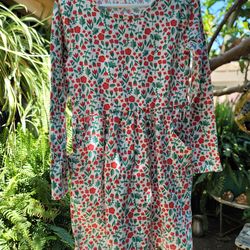 Girls dress with pockets 6x