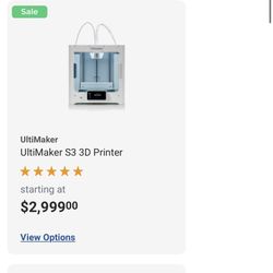 Ultimaker S3 3d Maker