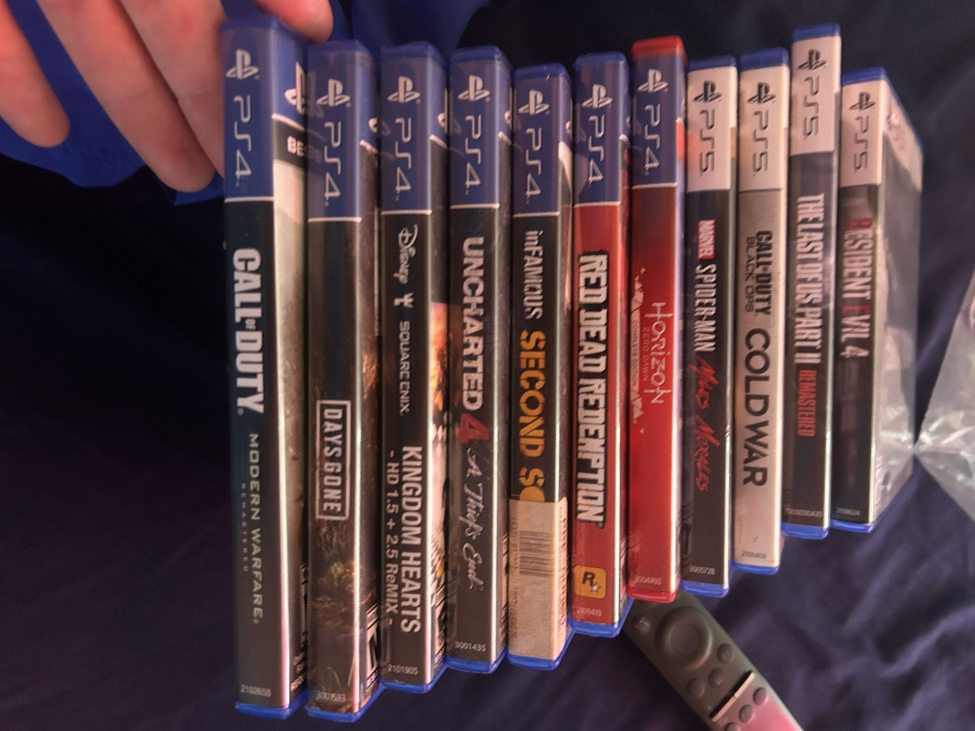 Ps4 and Ps5 games