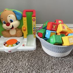 Laugh & Learn First Words Smart Puppy & Magical Blocks