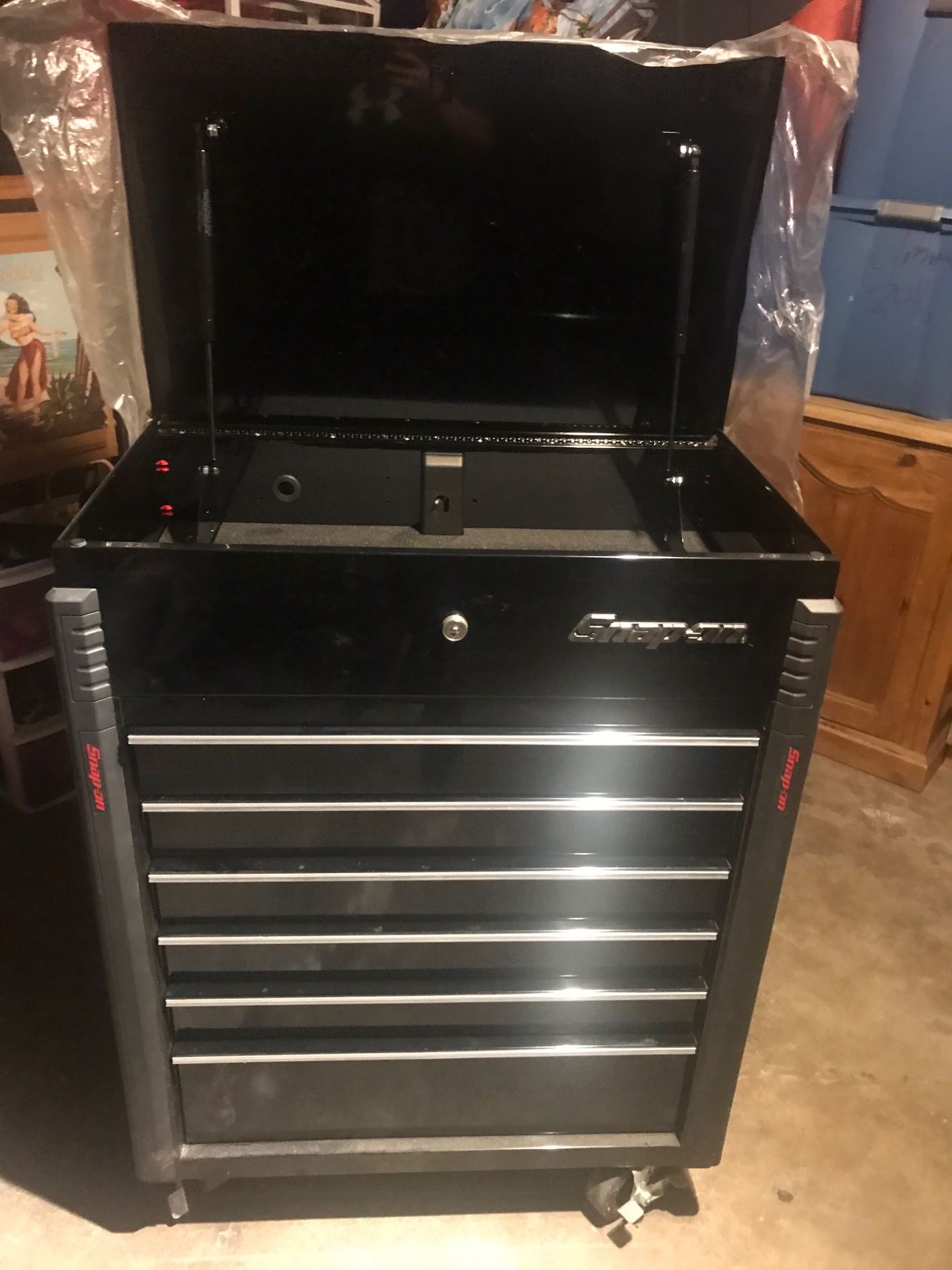 Brand New Snap On Rolling Tool box 6 self locking Drawers KRSC326FPC ...