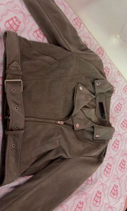 Nice jacket size S light brown color🤎✨