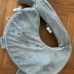 My Brest Friend Nursing Pillow- Grey
