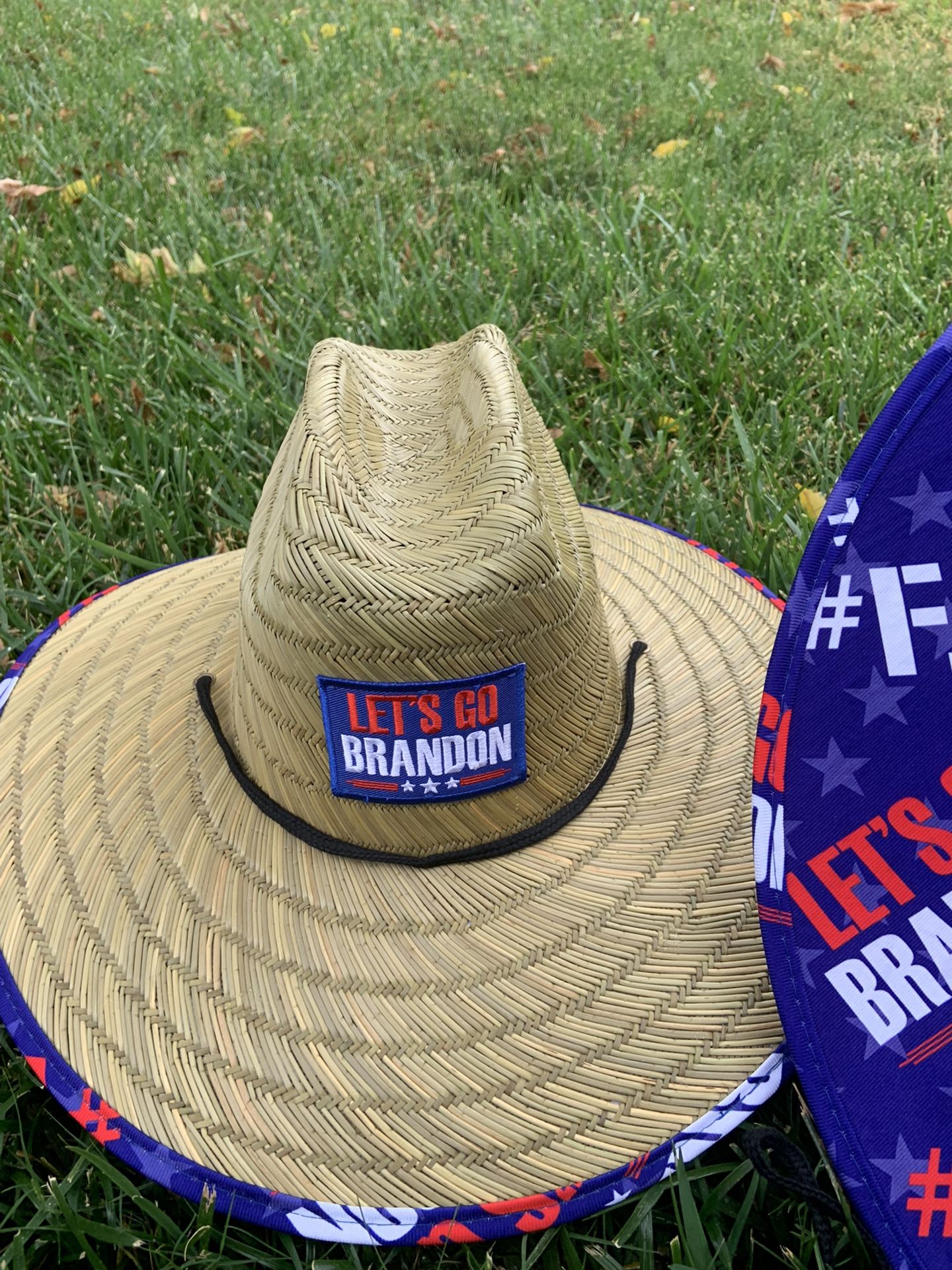 Let’s Go Brandon Straw Hat