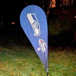 Rare Seahawks & Bud Light  Advertising Collectors Item