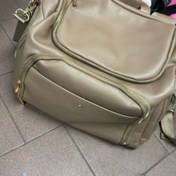 Diaper Bag Leather 