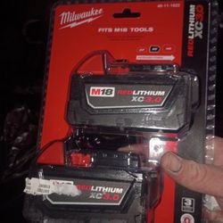 M18 (2)  2 pack 3.0xc external battery